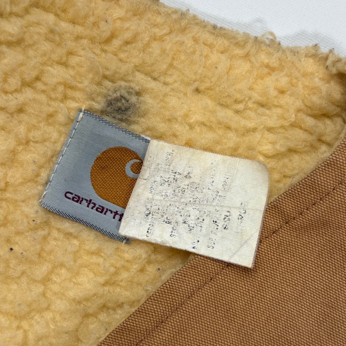 90s 유니온메이드 칼하트 덕 베스트 (베이지) 상품이미지4