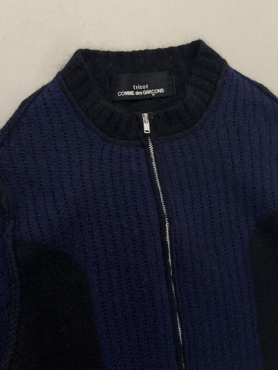 꼼데가르송 니트 집업 상품이미지4