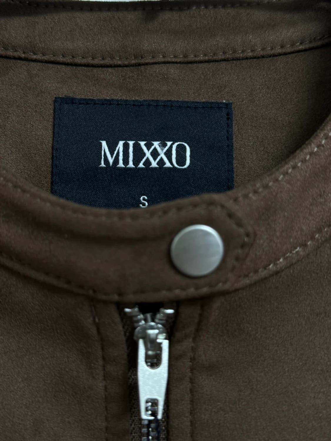 미쏘 바이커 자켓 브라운 S 새상품 (129000원) 상품이미지10