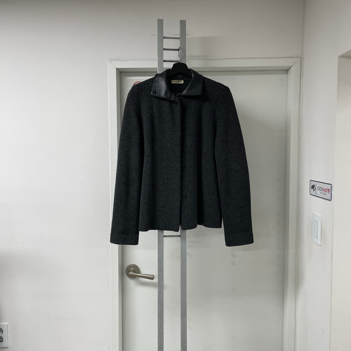 버버리 울 자켓 그레이 -(W) 상품이미지1