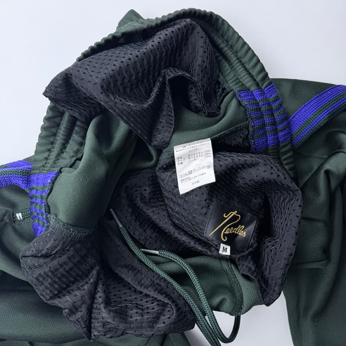 니들스 트랙팬츠 내로우 올리브 상품이미지3