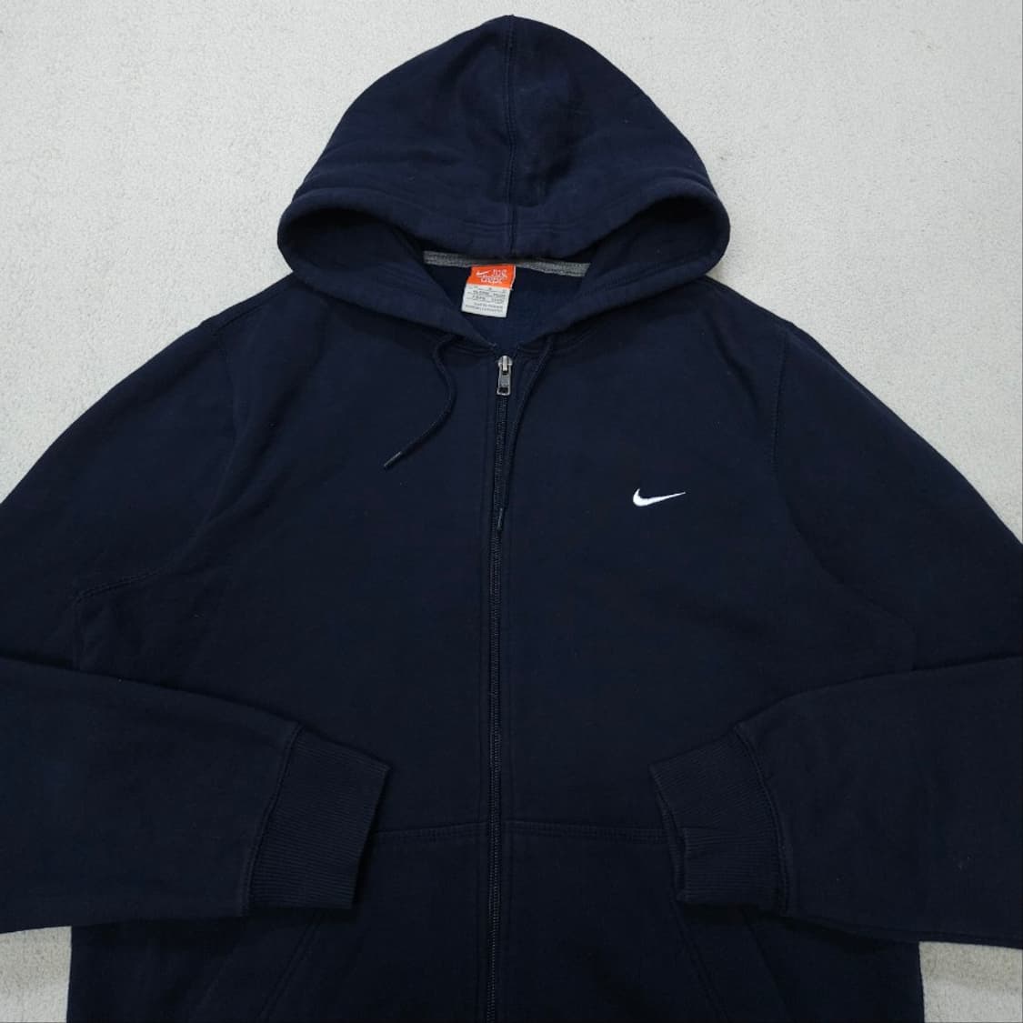 나이키 후드 집업 M 네이비 상품이미지3