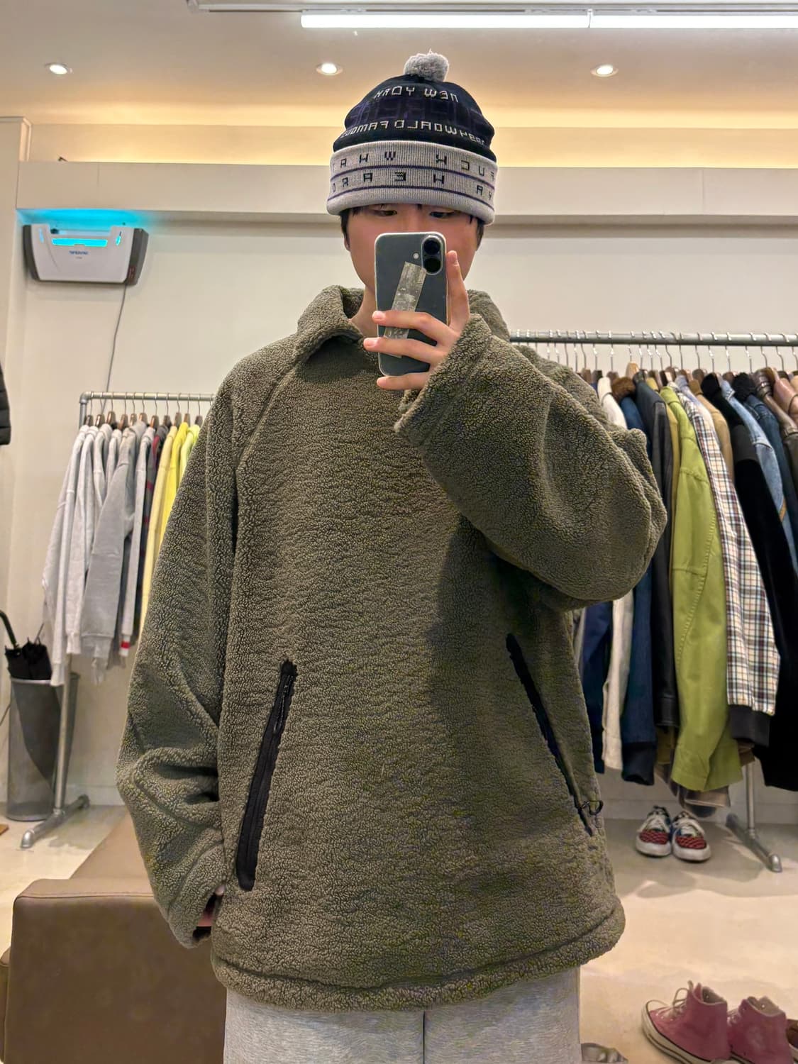 아웃도어 프로덕츠 보아 플리스 카라 셔츠 상품이미지8