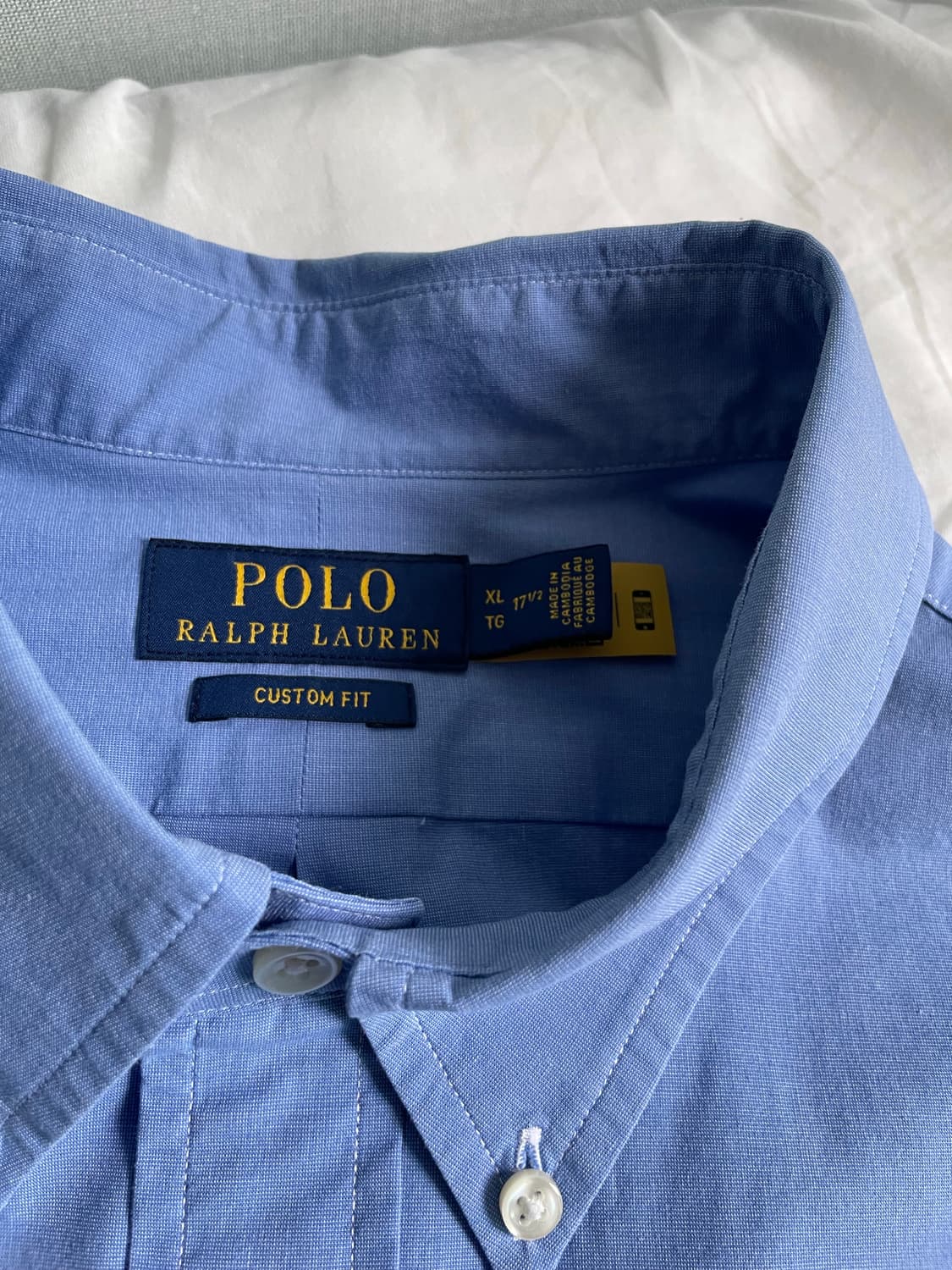 폴로 롱슬리브 포플린 셔츠 XL 상품이미지2