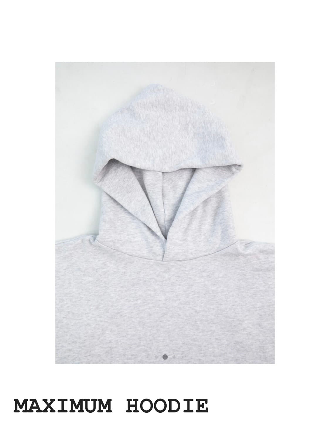 (XL) 77c maximum hoodie 상품이미지5