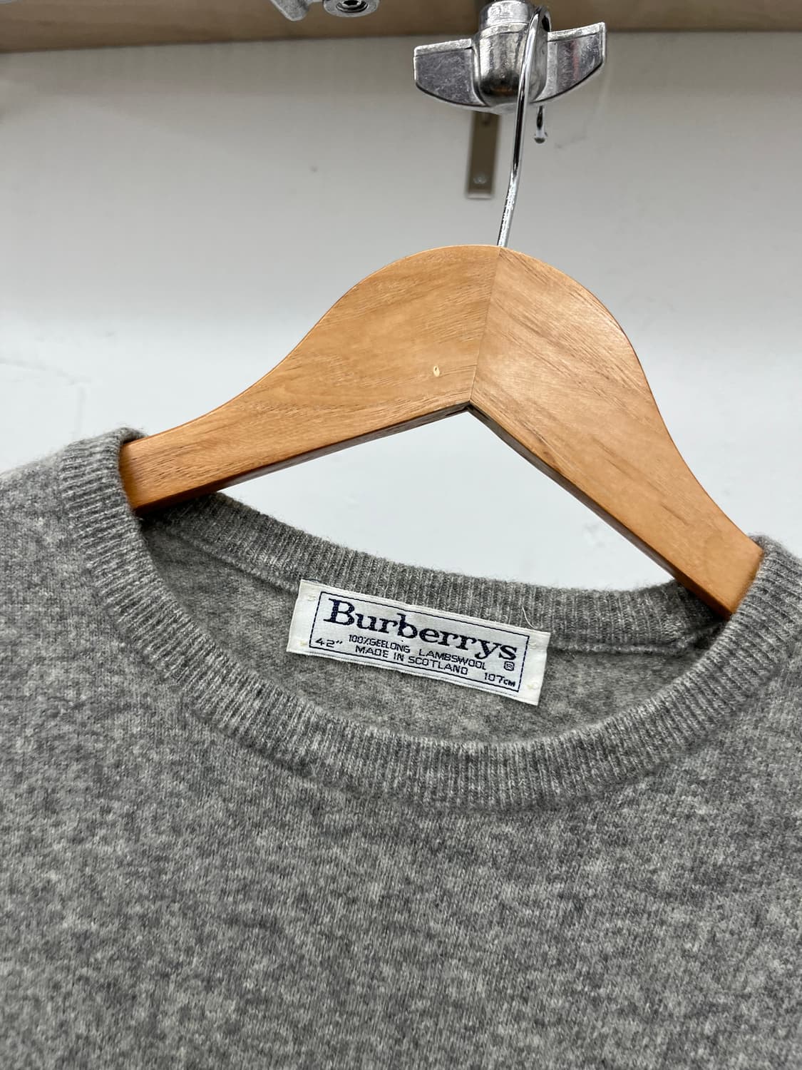 ~66) BURBERRYS WOOL KNIT 상품이미지3