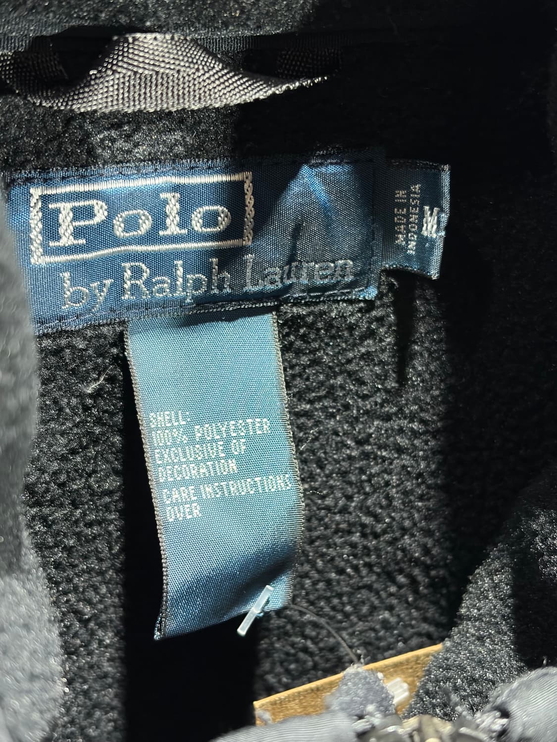 M 폴로랄프로렌 레드포니 나일론 믹스 플리스 자켓 상품이미지8