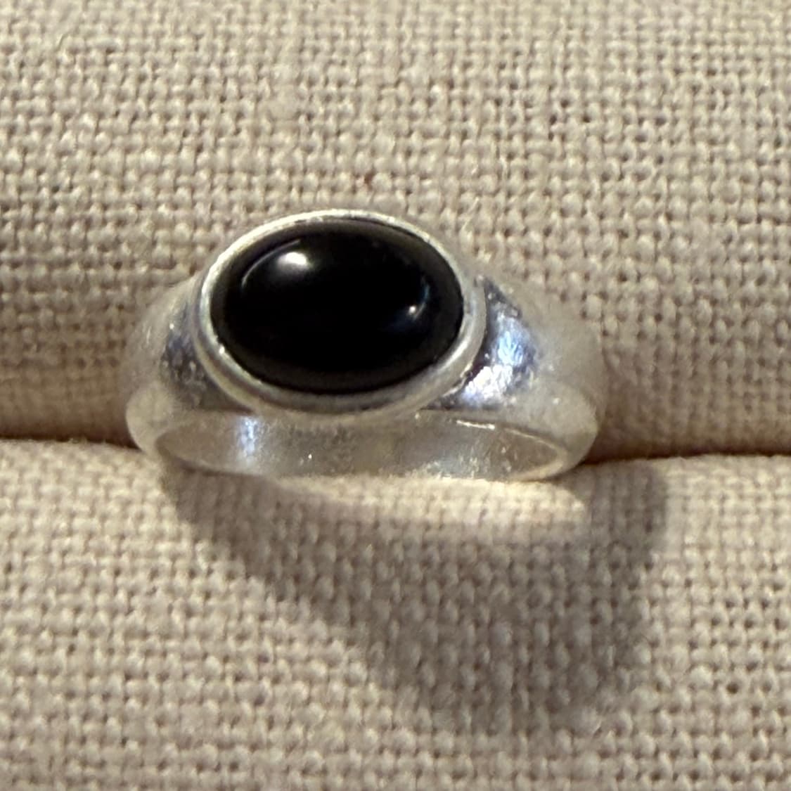 새상품 여성 신주 블랙 중앙원석 반지  상품이미지6