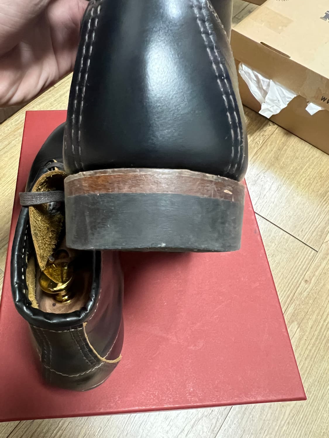 택포49) 레드윙 벡맨 9060 플랫박스 7D 250 상품이미지3