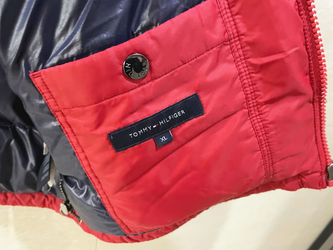 타미힐피거 / 레드 패딩점퍼, 남성 점퍼 / XL 상품이미지9