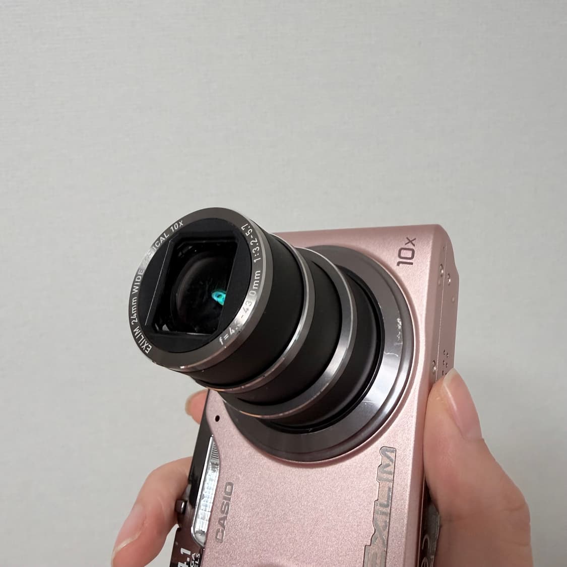 카시오 엑슬림 EX-H15 핑크 빈티지 디카 상품이미지8