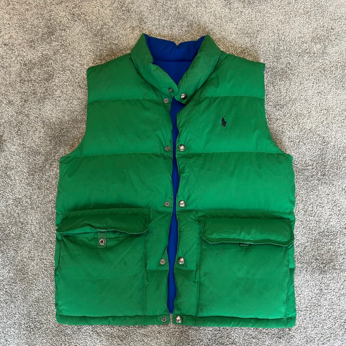 폴로 랄프로렌 리버시블 패딩 조끼 상품이미지1