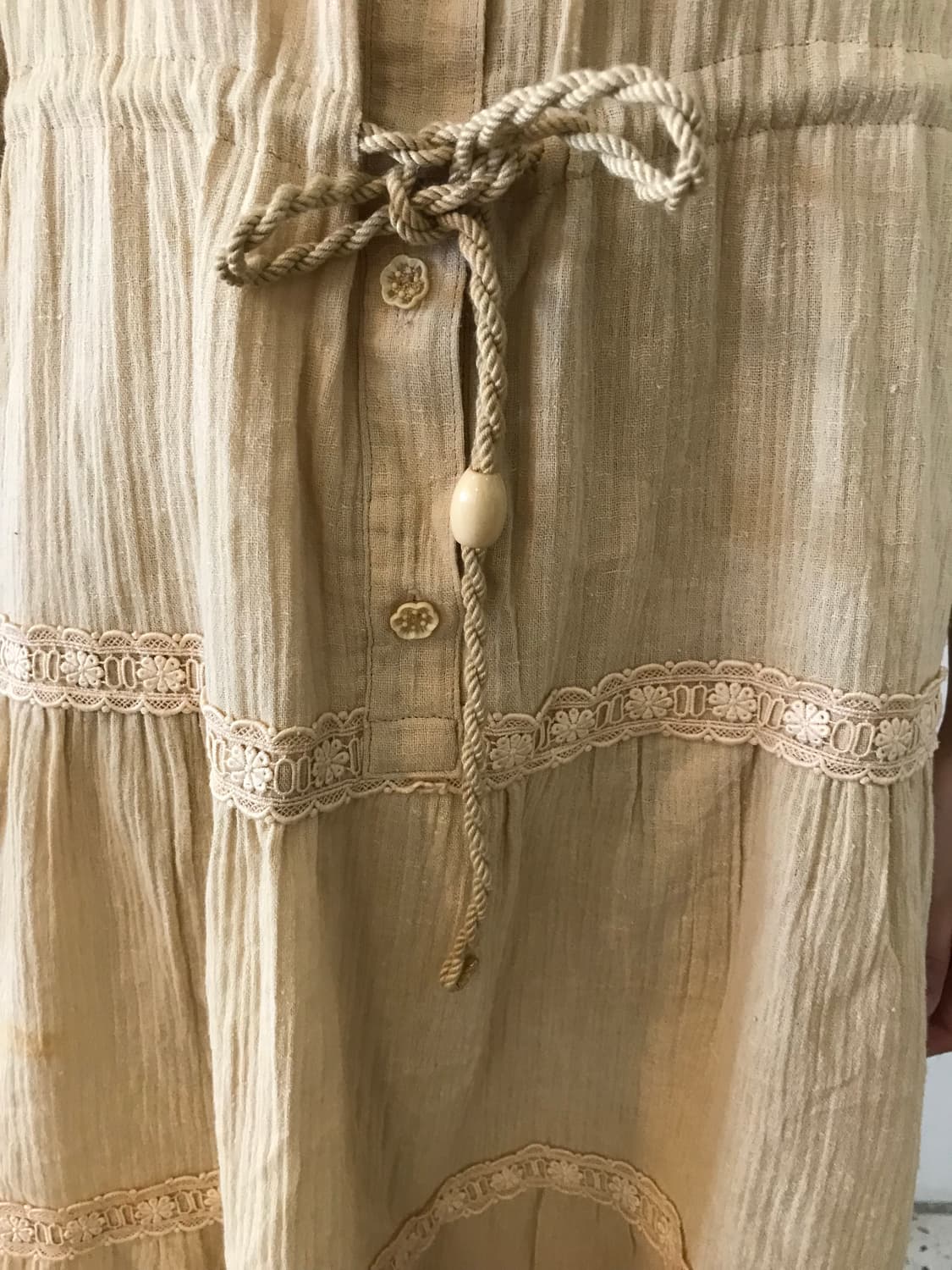 모리걸 스퀘어넥 티어드 원피스 상품이미지3