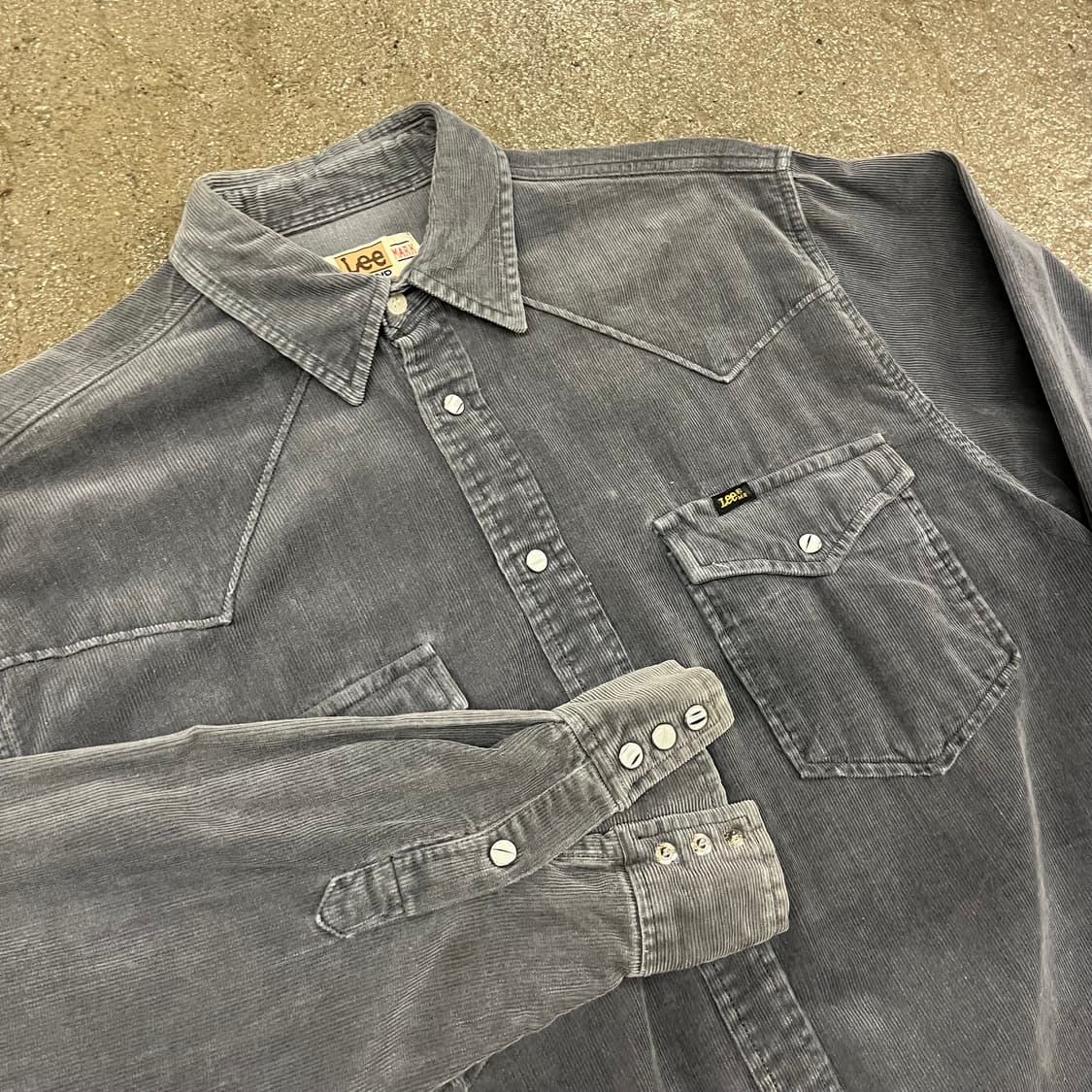 90s Lee 코듀로이 웨스턴 셔츠 (105) 상품이미지4