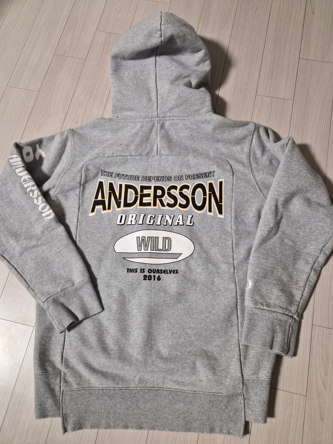 앤더슨벨 유스 곤 와일드YOUTH GONE WILD 후드티  상품이미지4