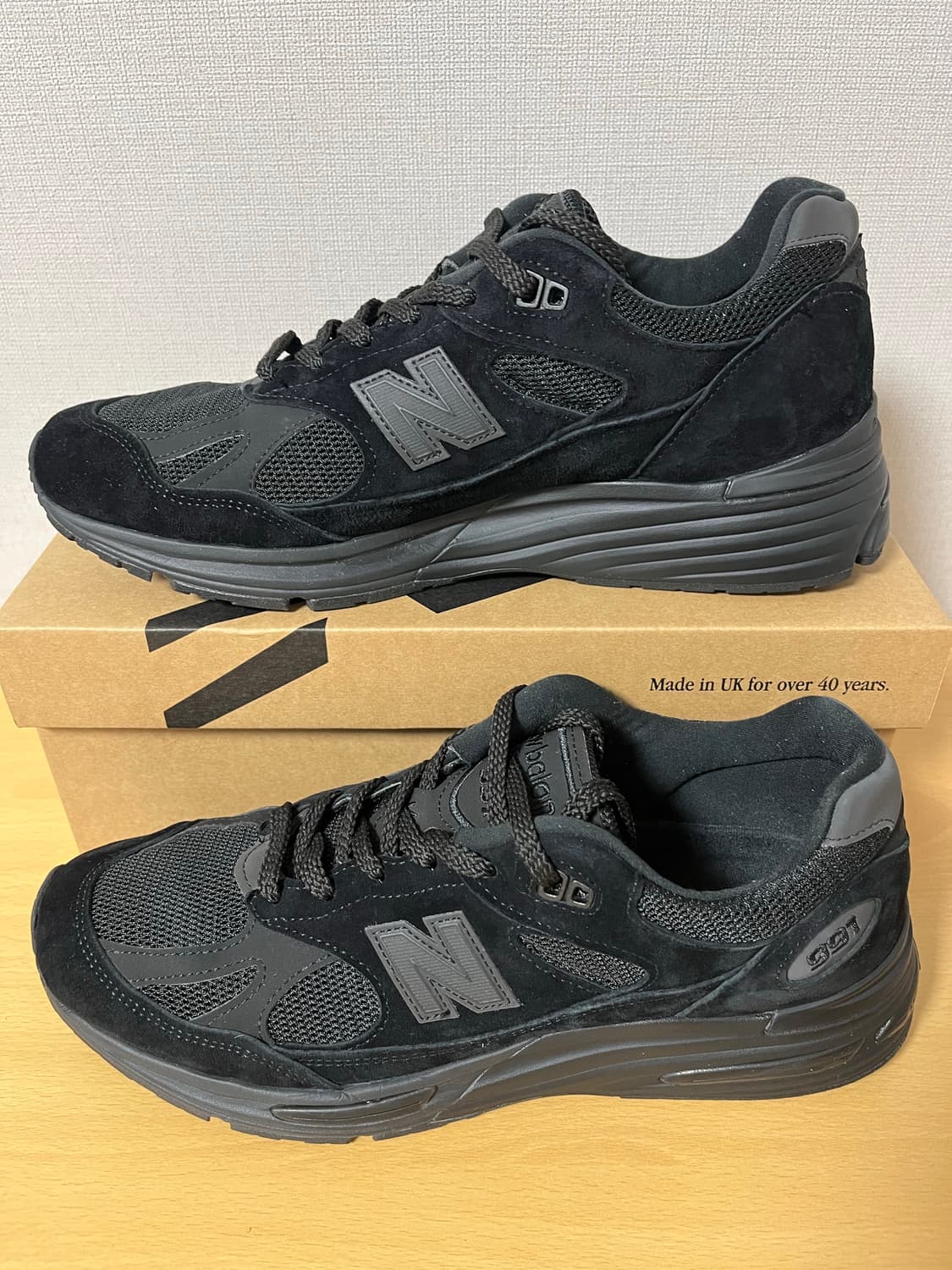 뉴발란스 991v2 트리플 블랙 270 상품이미지3