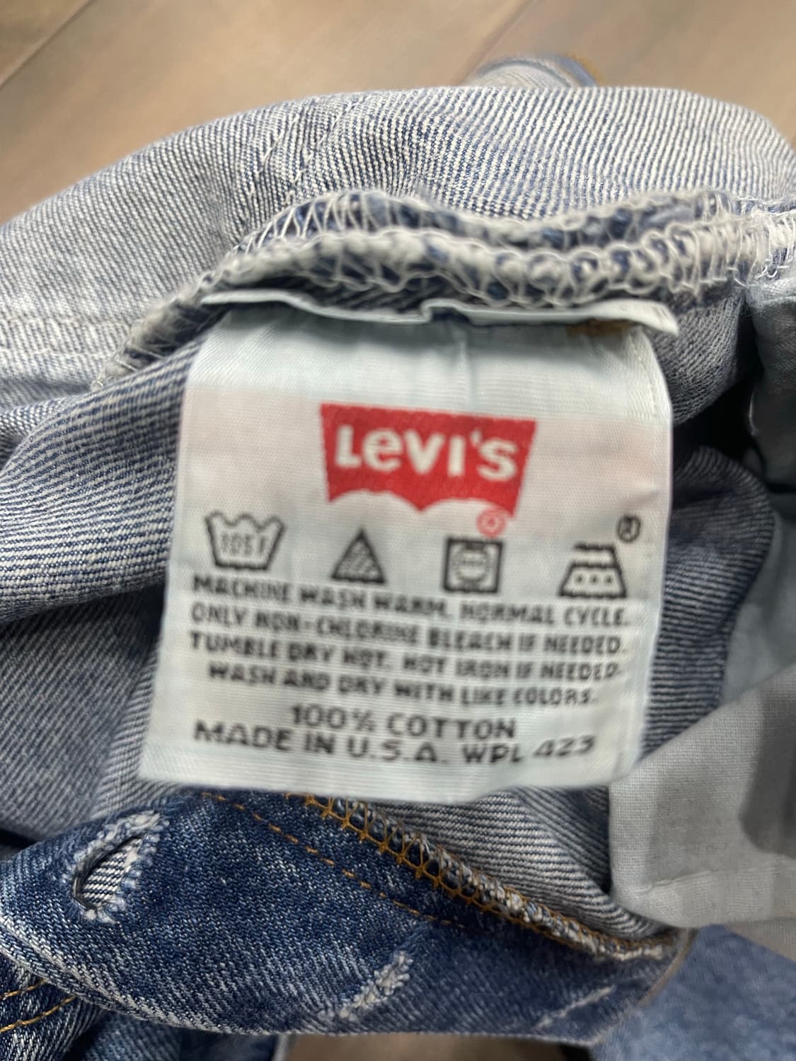 90s 리바이스 u.s.a  501 여성용. 27사이즈 상품이미지6