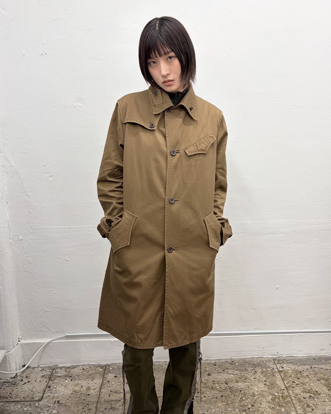 빈티지 밀리터리 코트 상품이미지2
