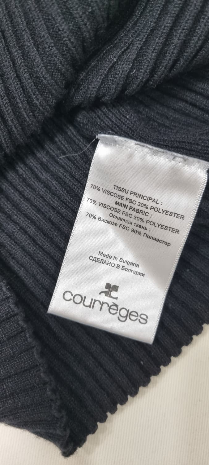 꾸레쥬 리브 니트탑 1size _ 여성 상품이미지9