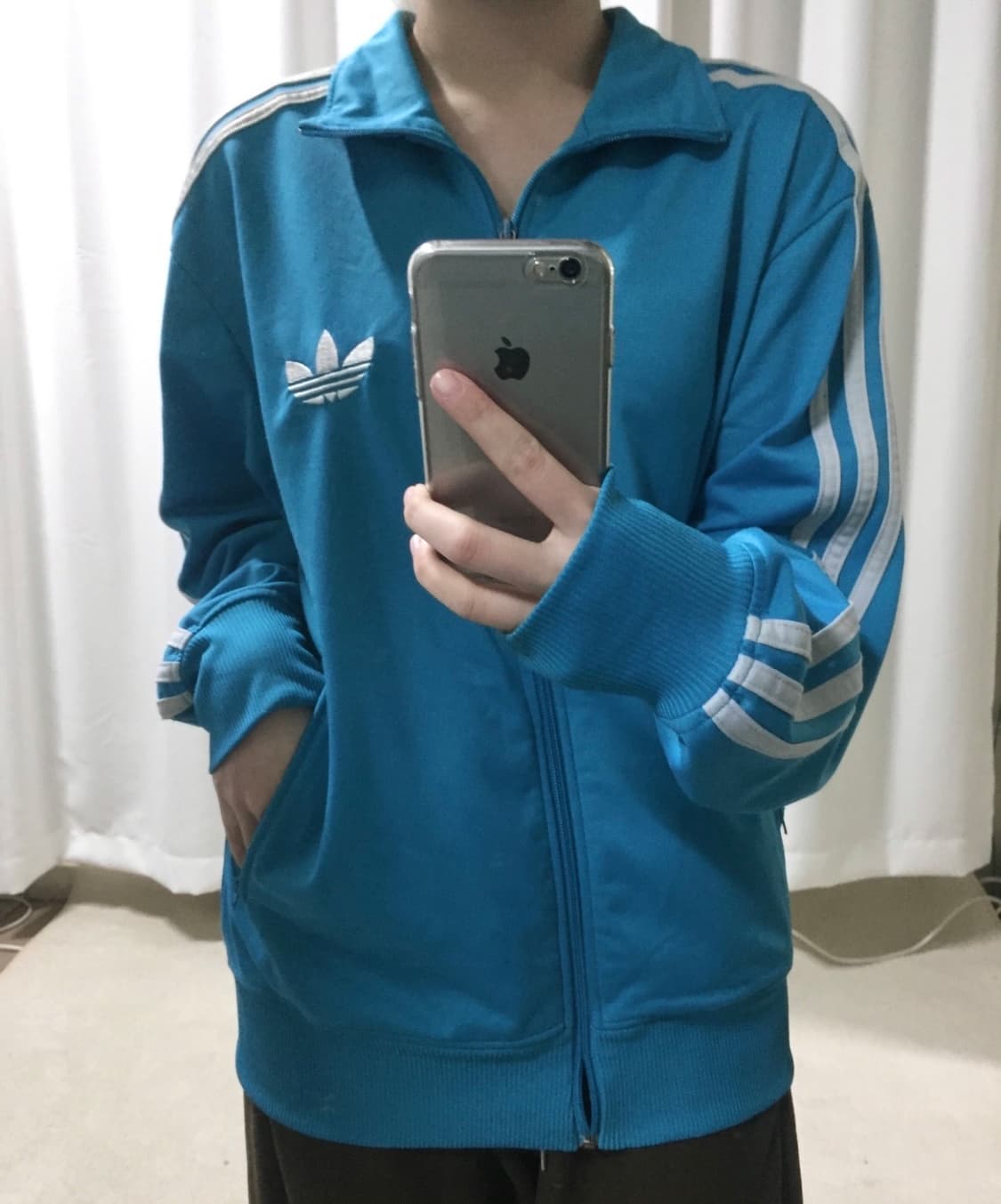 아디다스 민트 미쿠 하늘 구파이어버드 트랙탑 져지 상품이미지1