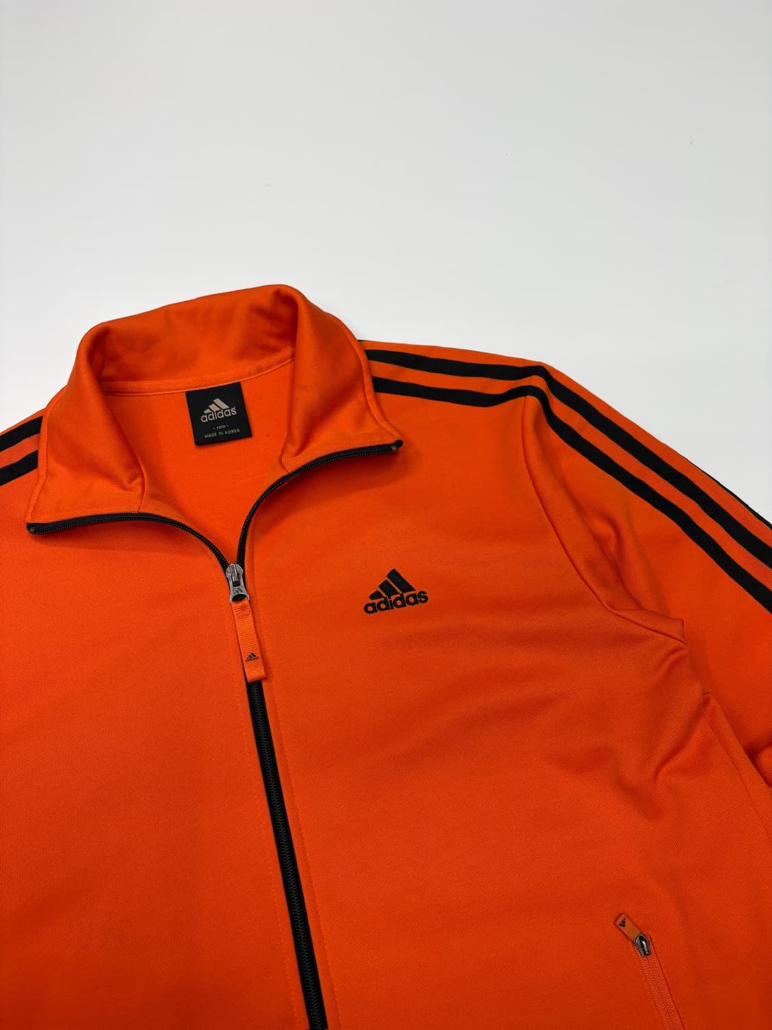 Adidas 아디다스 에센셜 오렌지 트랙탑 져지 자켓 상품이미지1