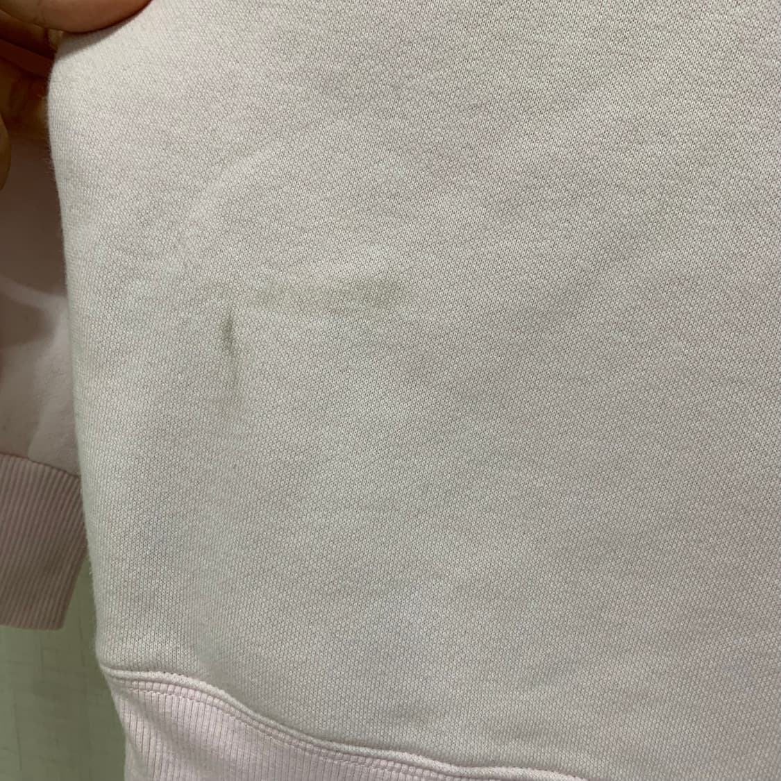아디다스 딸기우유 핑크 로고 후드티 희귀 대장 코튼 면 기모 후드 티셔츠 상품이미지5