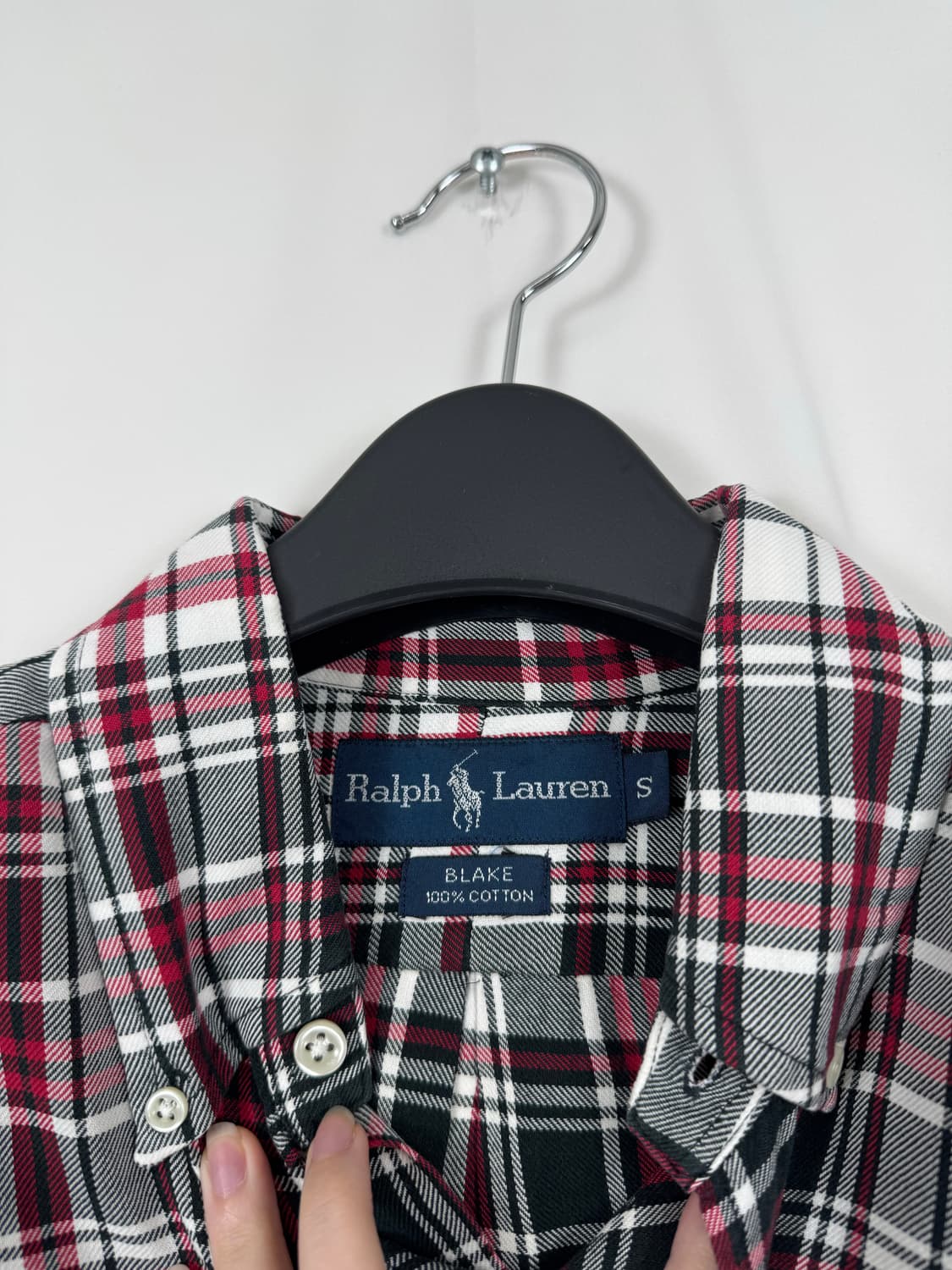 b100) 폴로랄프로렌 체크 셔츠 상품이미지3