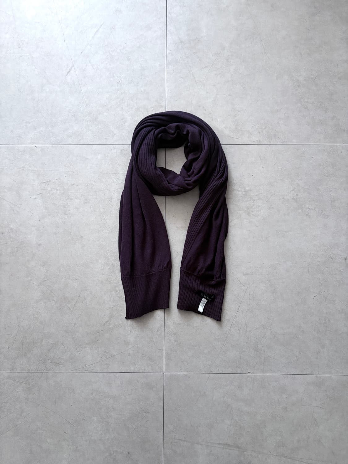 요지야마모토 리빙 퍼플 머플러 상품이미지2