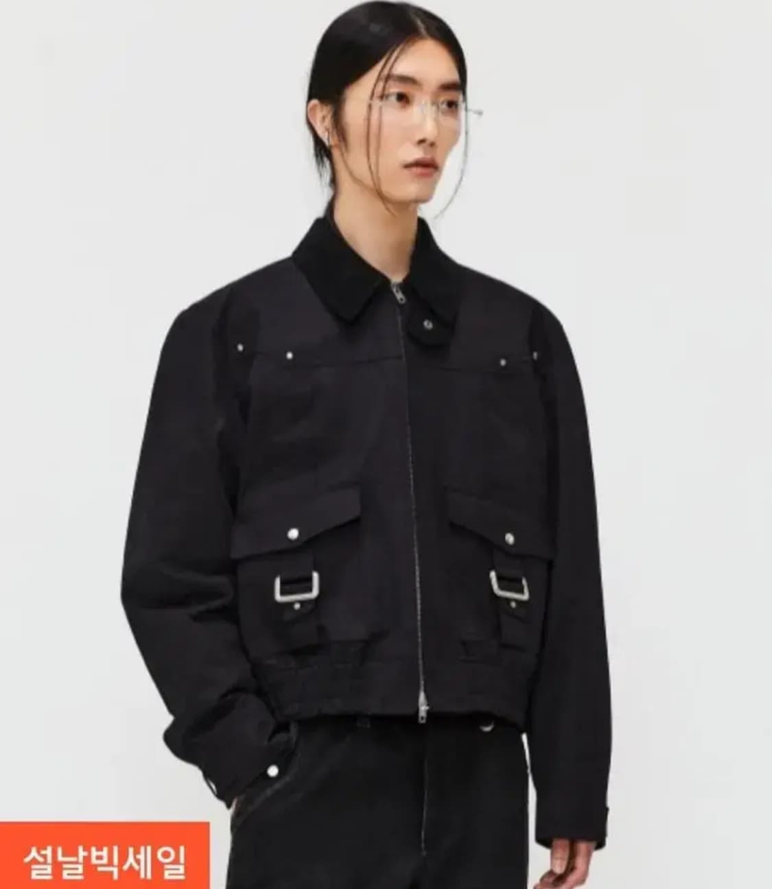 엘무드 체스터 헌팅 블루종 자켓 상품이미지1