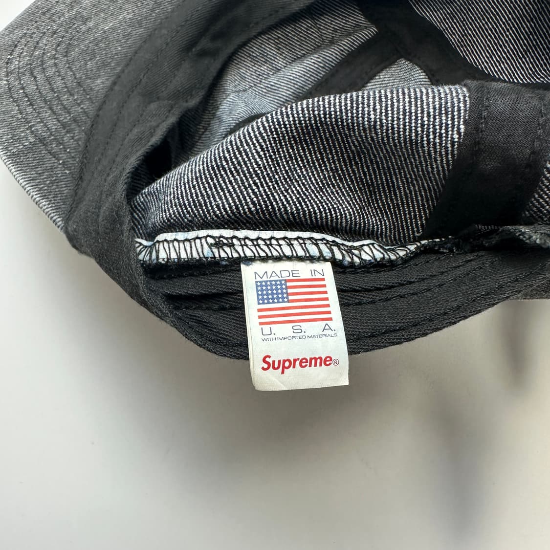 SUPREME 24SS Coated Denim 슈프림 데님 캠프캡 상품이미지7