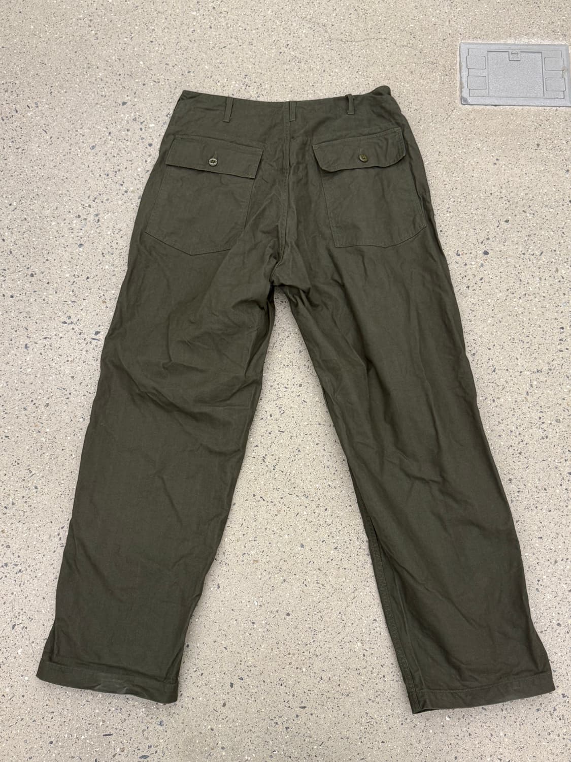 엔지니어드 가먼츠 Fatigue Pant B Olive Cotton m 상품이미지6