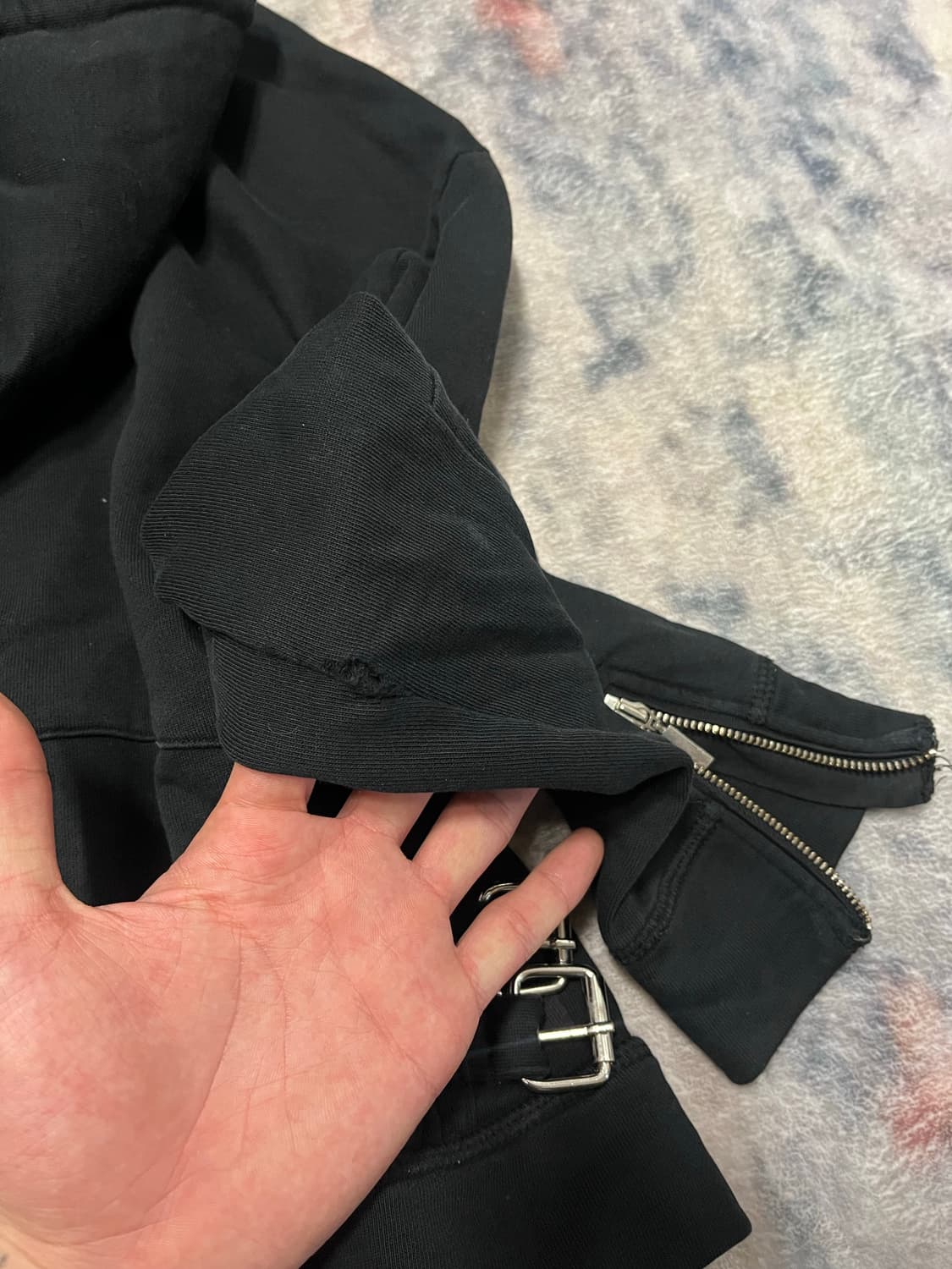 The kooples twin buckle rider hoodie 상품이미지7