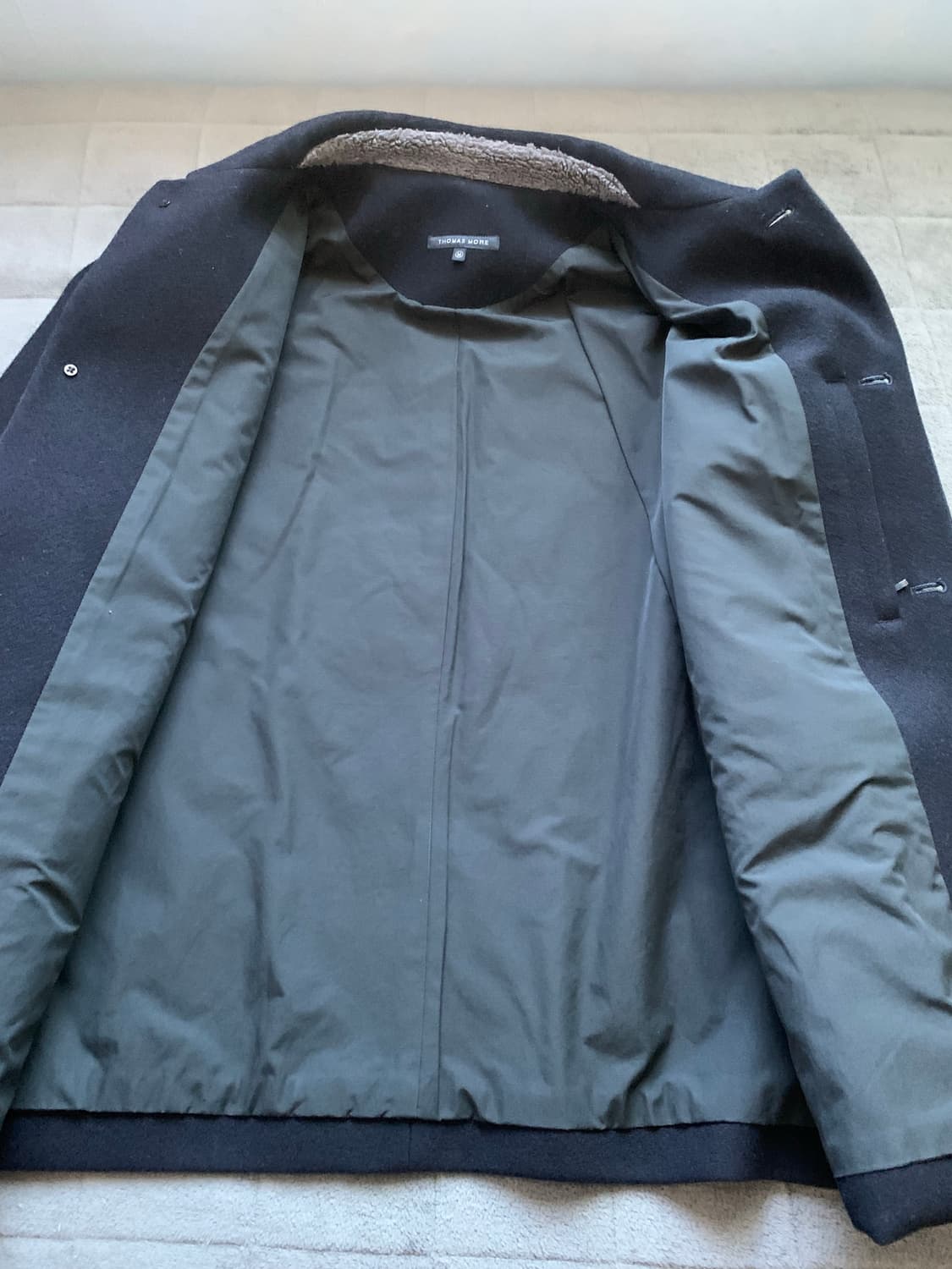 토마스모어 코트 M-네이비 상품이미지6