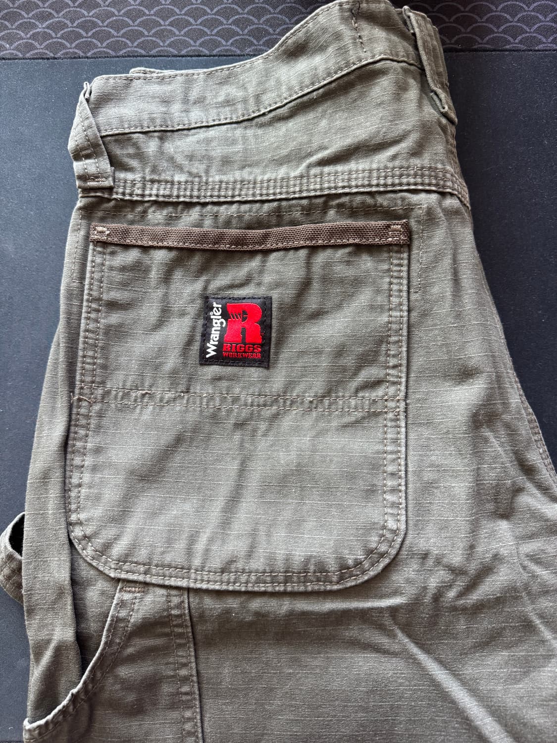 Wrangler 랭글러  Riggs 워크웨어 카키색 팬츠 상품이미지1