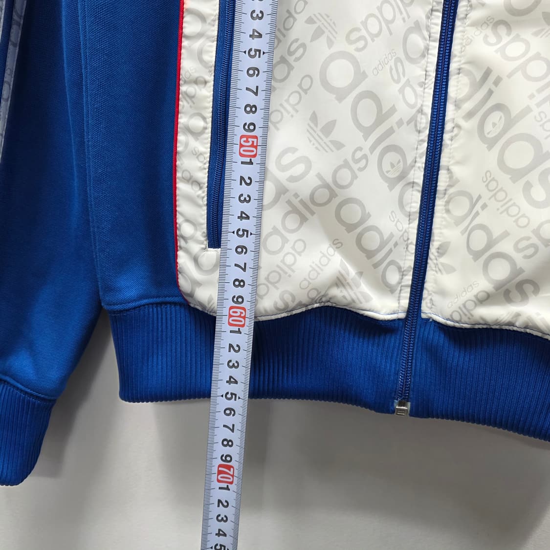 1842 [아디다스] 삼선 로고 스노우 브래이커 트랙탑 블루 95 공용 상품이미지3