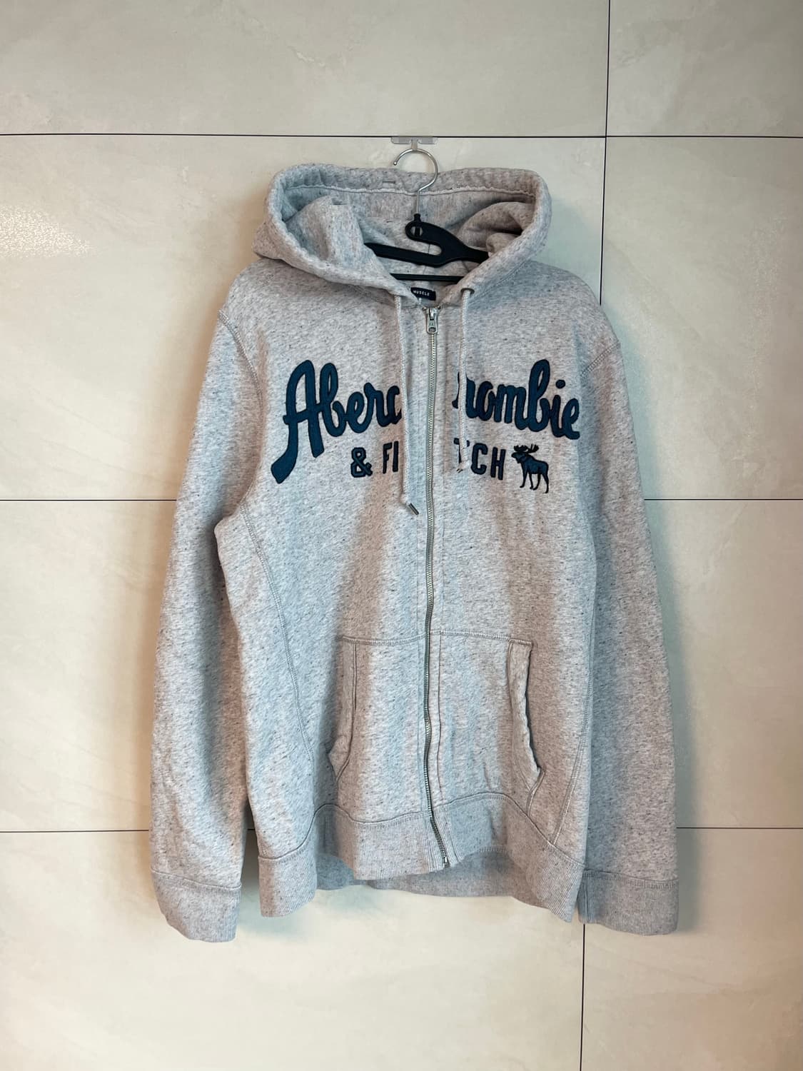 아베크롬비 순록 후드집업 그레이 (L size)  상품이미지3