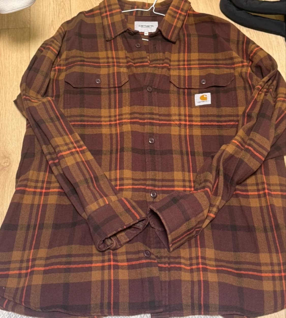 칼하트 wip L/S WALLACE SHIRT (체크셔츠 2xl) 상품이미지2