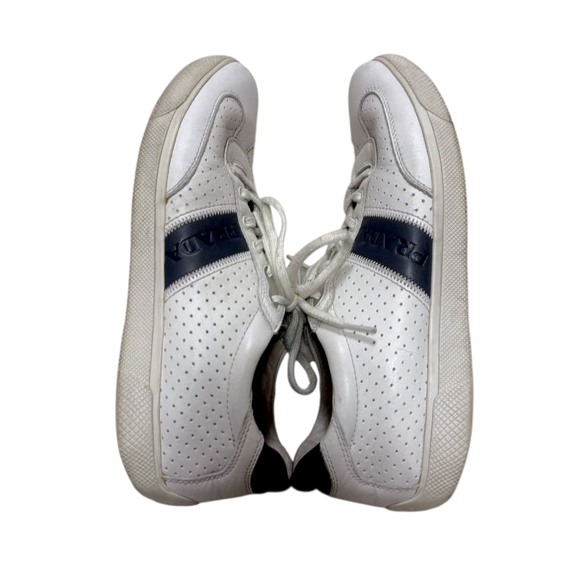 프라다 스포츠 아카이브 레더 펀칭 스니커즈 상품이미지5