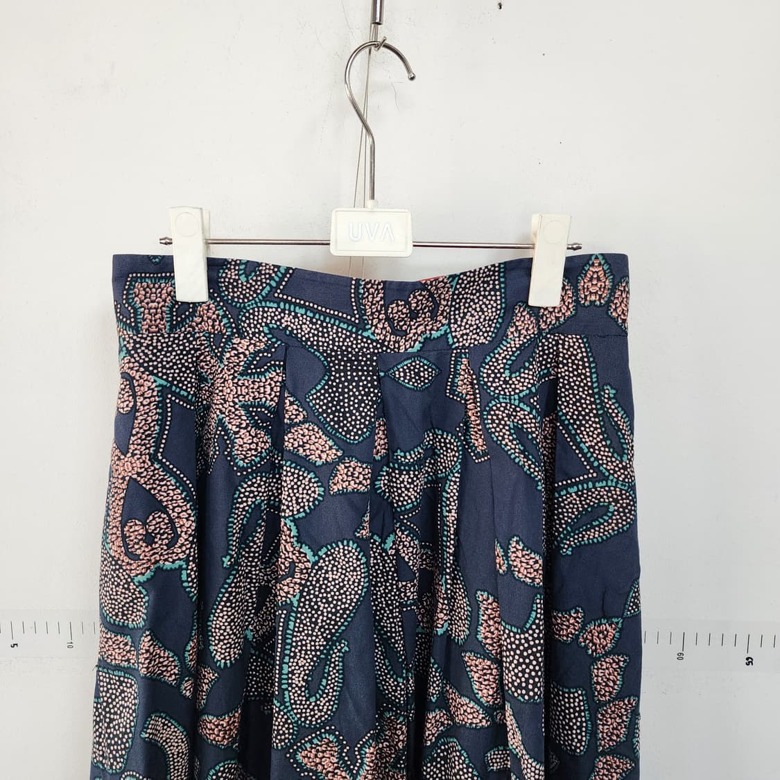 H&M 패턴 플리츠 롱 스커트 상품이미지2