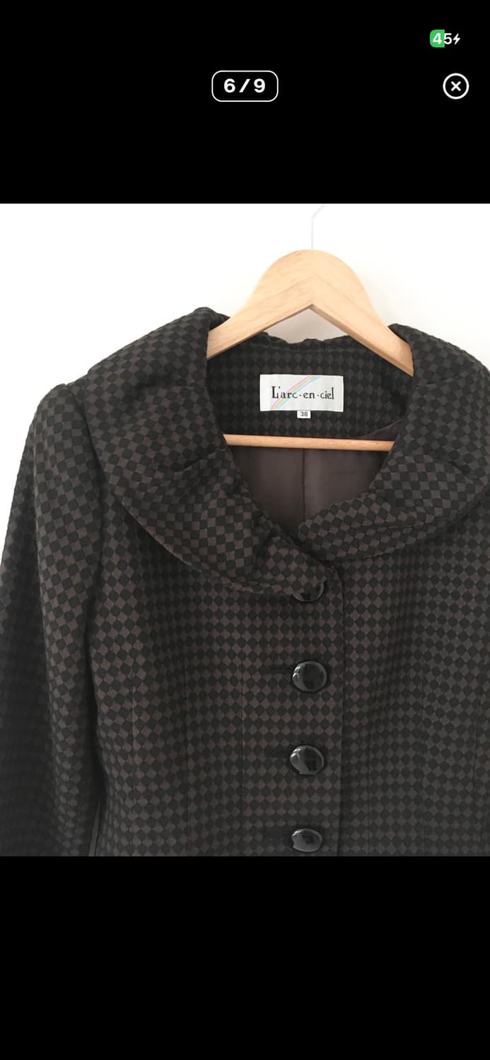 dia pattern jacket 상품이미지3