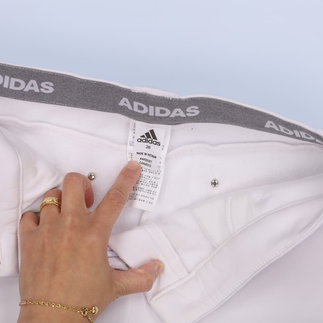 [28] 아디다스 여성 골프바지 기모팬츠 1210H2 상품이미지4