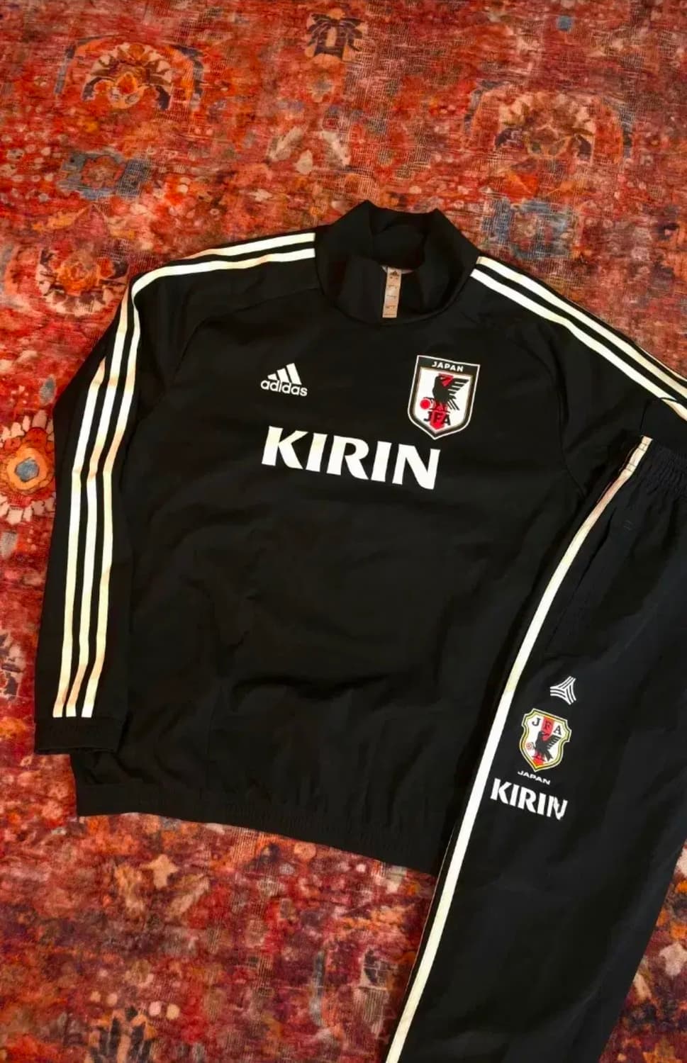 일본 축구 국대 트레이닝 셋업 상품이미지1