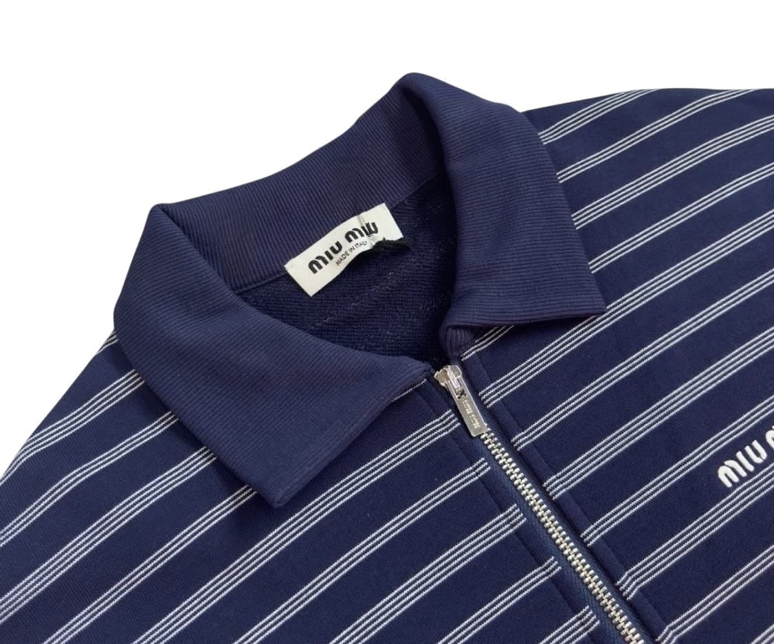 미우미우 스트라이프 폴로 셔츠  상품이미지3
