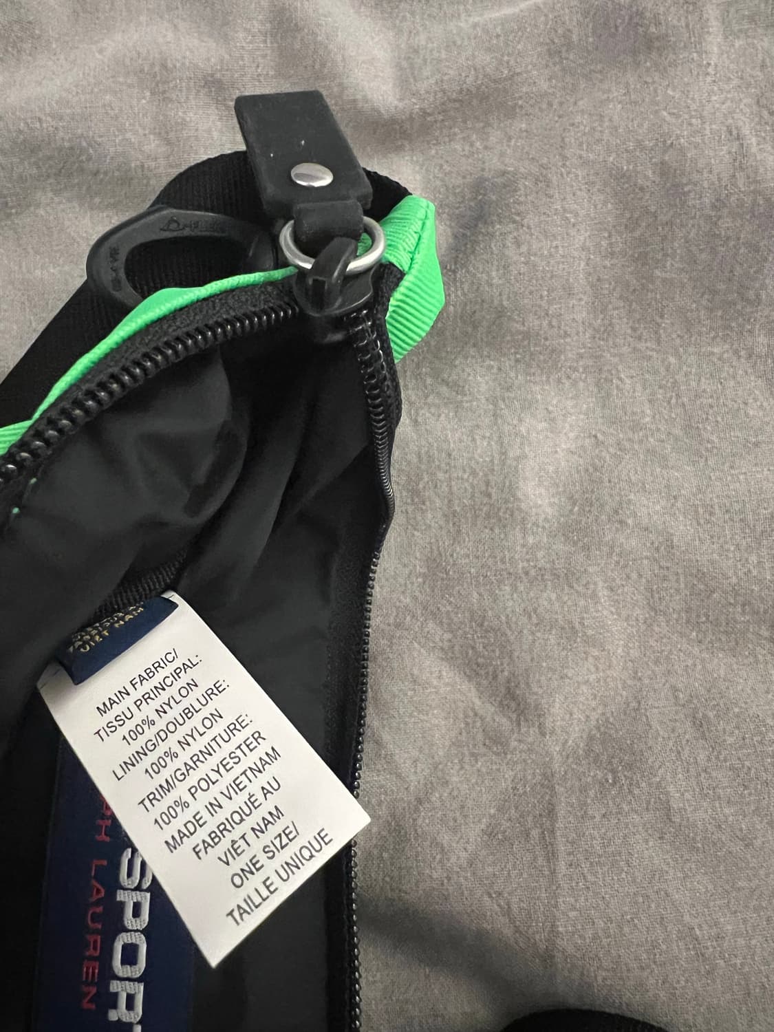 폴로 스포츠 라임색상 웨이스트백 메신저백 상품이미지5