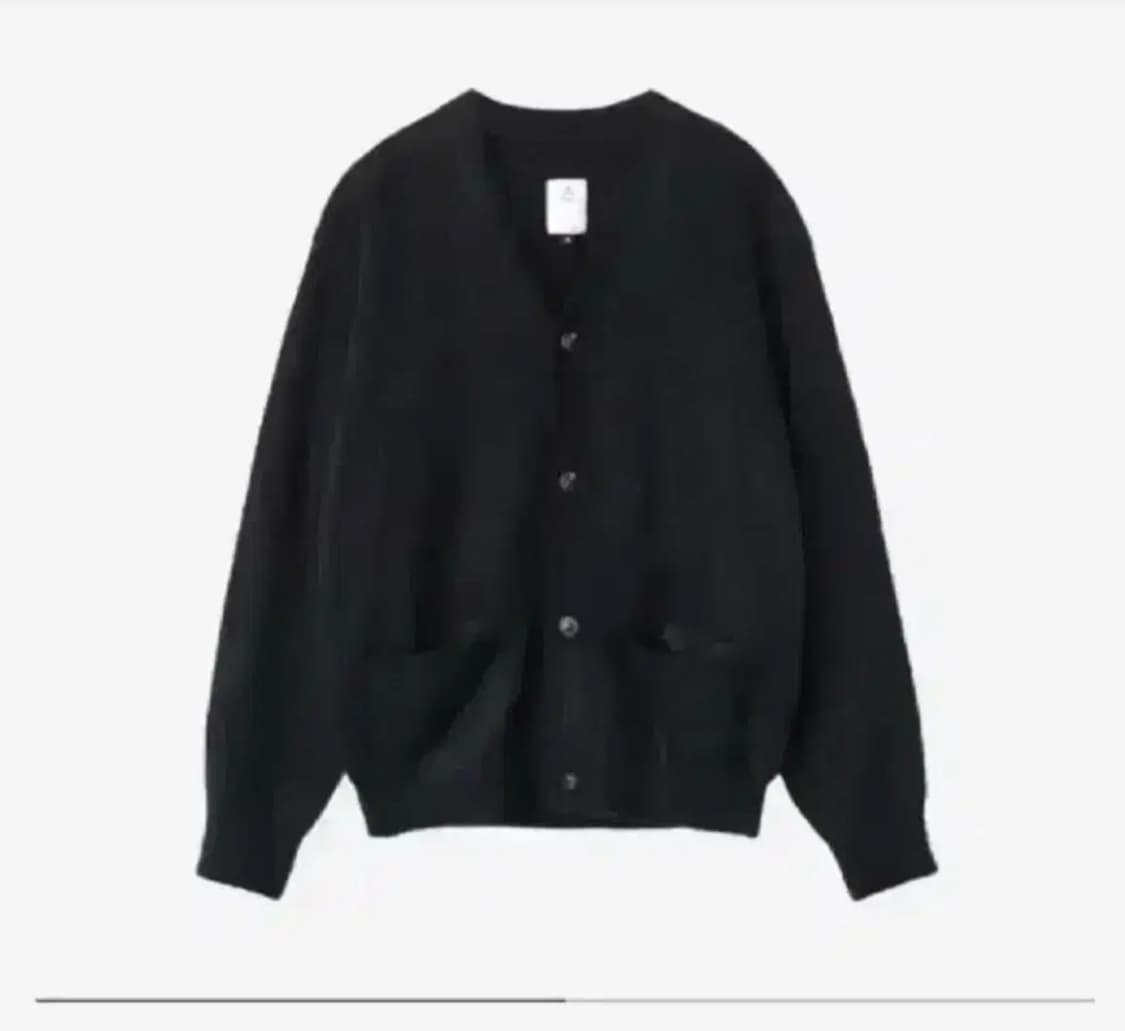 (3) 폴리테루 모헤어 가디건 블랙 상품이미지1