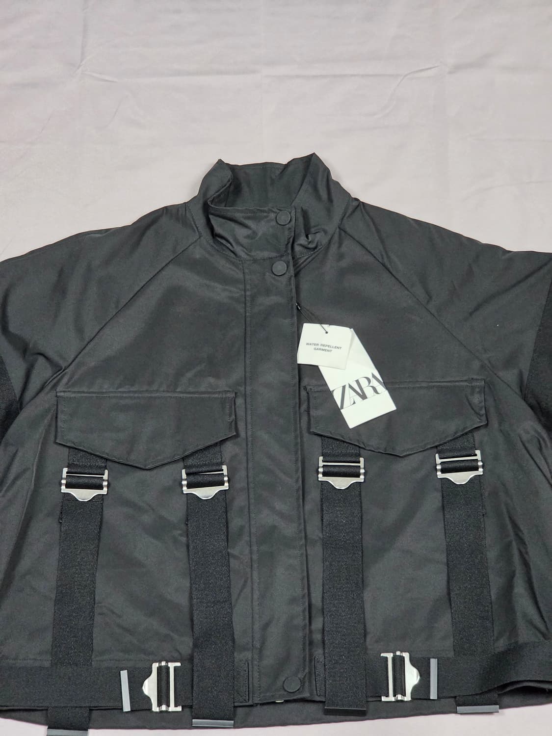 (새상품) [자라] 스트랩 버클 유틸리티 크롭 자켓 | A00145 상품이미지2