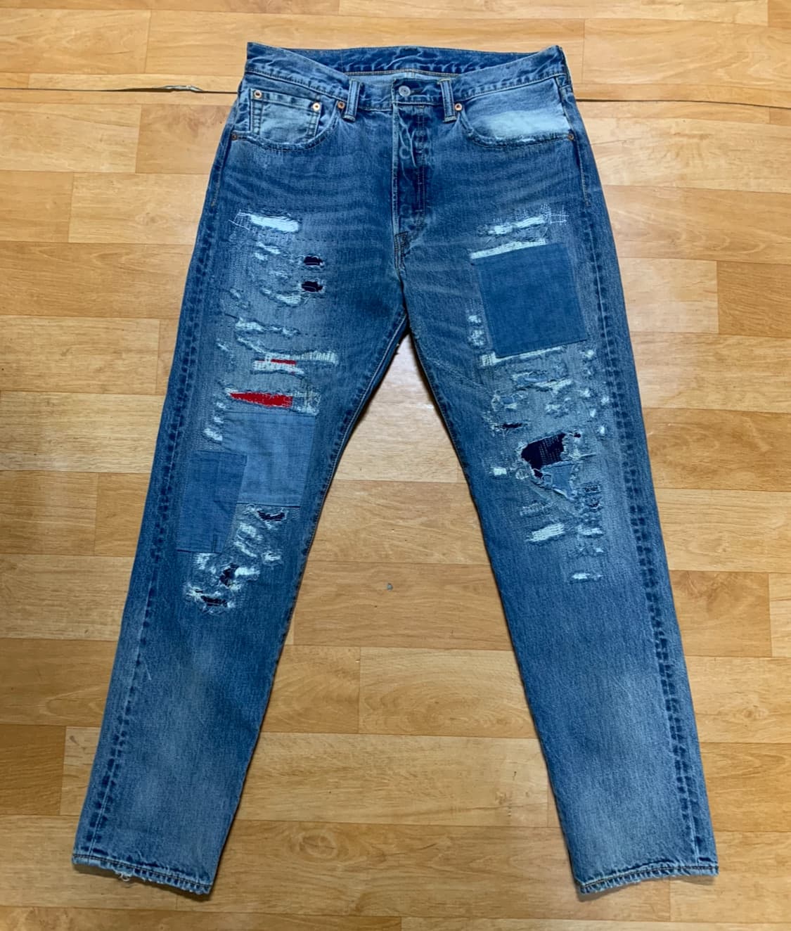 LEVIS 501 CT 리바이스 커스텀 테이퍼드 데님팬츠(32 사이즈) 상품이미지1