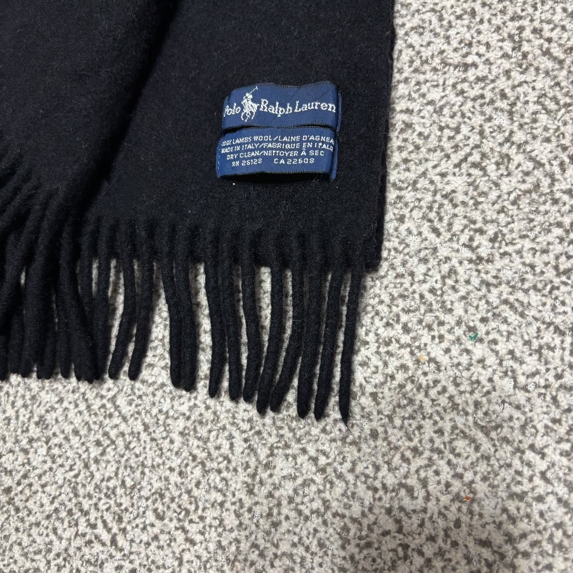 [택포,램스울100] 폴로 랄프로렌 이태리 머플러 목도리 [A] 상품이미지3