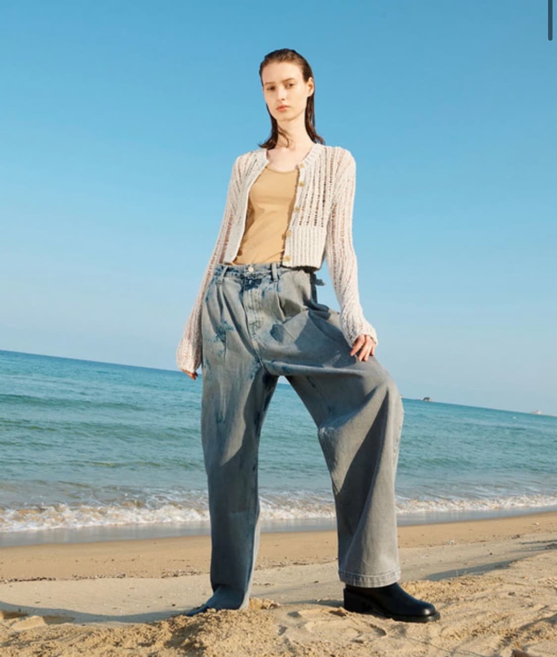 더오픈프로덕트 TIE-DYE DENIM PANTS 상품이미지1