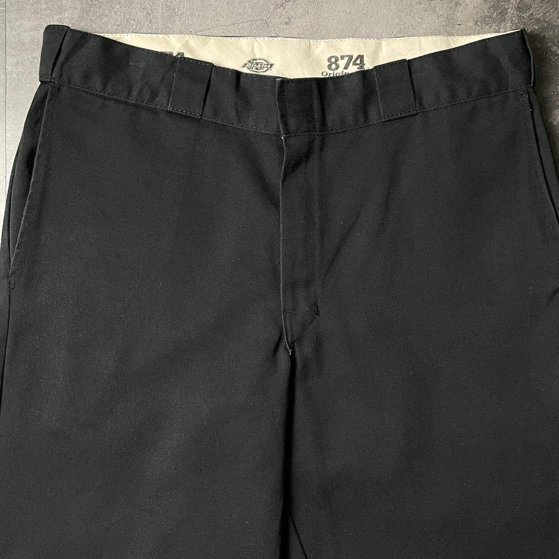 DICKIES 디키즈874 빈티지 블랙 워크 팬츠 A00982 상품이미지3